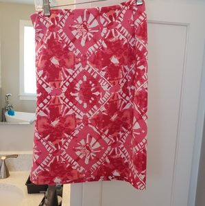 Midlength pink skirt M